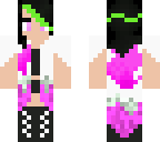 greenblack hair girl redid