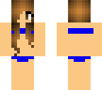 hot blue bikini girl