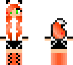 orange fox girl