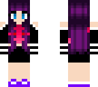 black and purple girl