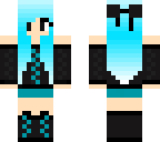 blau cute girl