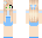 blue party girl