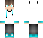 cute blue panda boy