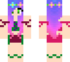 cute girl enchanted