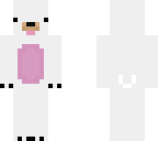 dog polar bear skin
