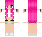every day pink hair girl