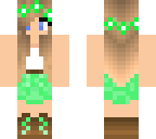 green girl