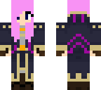 pink female robin
