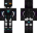 purple cyborg