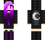 purple vampire girl