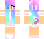 rainbow girl