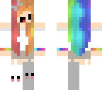 rainbow girl