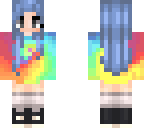 rainbow girl