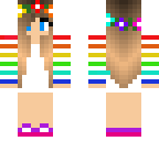 rainbow girl
