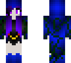 raven with plant vines