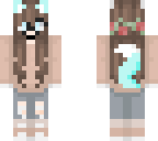 shy wolf girl