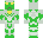 angel green with custom glass