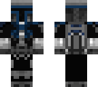 blue mandalorian