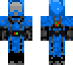 blue suit