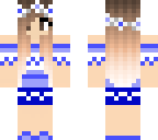 blue summer girl