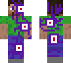 infected green steve