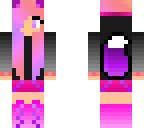 pink and purple wolf