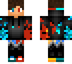 red and blue