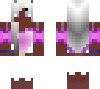 white haired peaceful girl