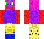 a colorful monster