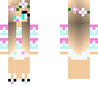 baby girl with flower crown