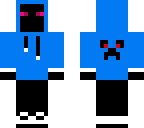 blue  enderman