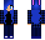 blue bunny girl