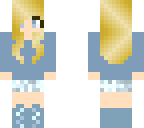blue girl