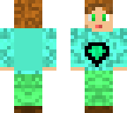 boy with green diamond