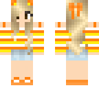 candy corn cat girl