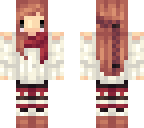 chibi winter girl