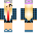 cute plaid girl