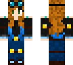 dantdm girl blue hair