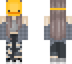 duck mask girl