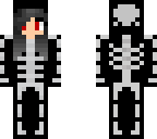 edited skeleton girl