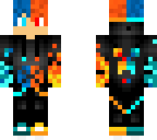fire and ice with patterns