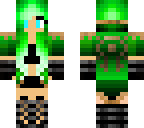 green girl