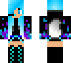 my mc skin made into a wolf