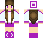 purple gamer girl