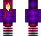 purple girl