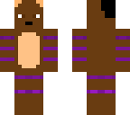 purple guy in freddy suit