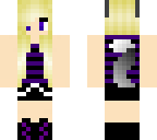 purple wolf girl
