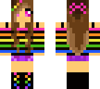 rainbow girl