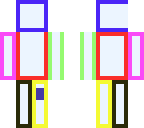 rainbow skin