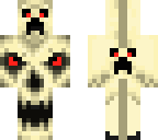 red eyes skull